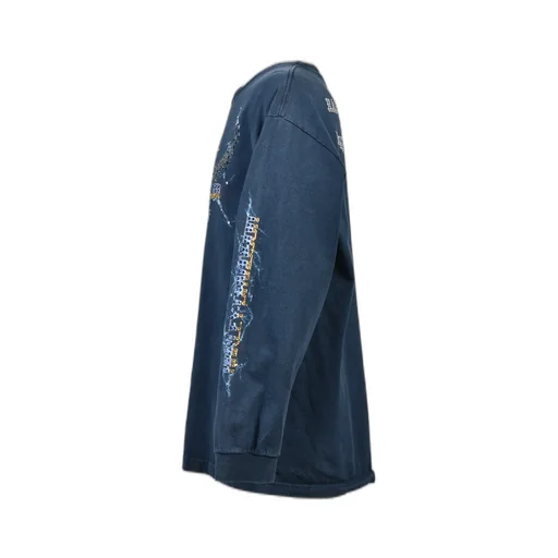 Eagle Bolt Ls Tee / Nvy