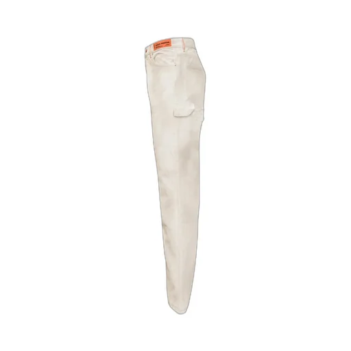 Heron Preston Logo Printed Distressed Jeans