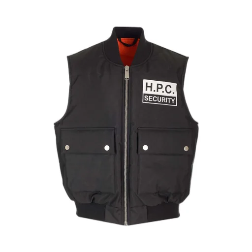 Heron Preston H.P.C. Security Zipped Gilet