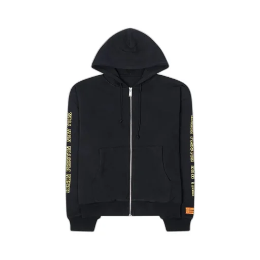 Heron Preston Logo Printed Zip-Up Jacket