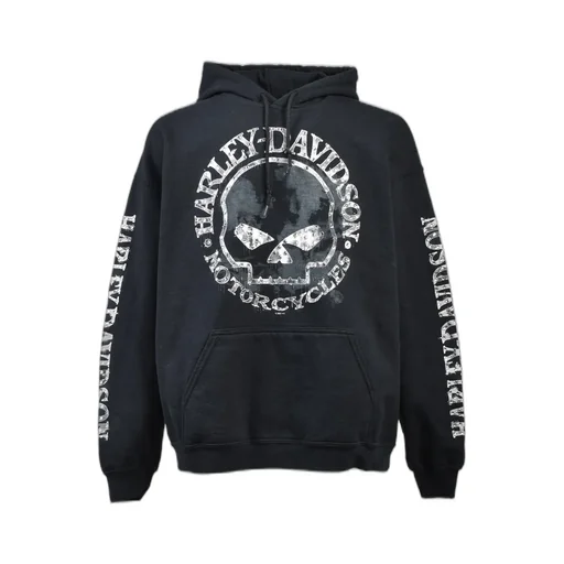 Skull Hoodie / Blk