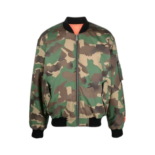 Heron Preston Camo-Print Bomber Jacket