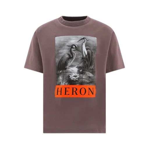 Heron Preston Logo Printed Crewneck T-Shirt