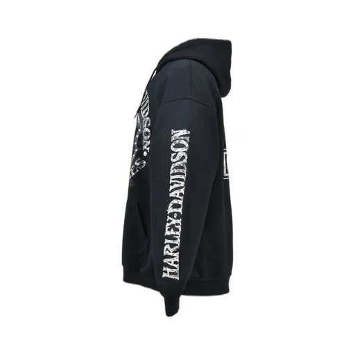 Skull Hoodie / Blk