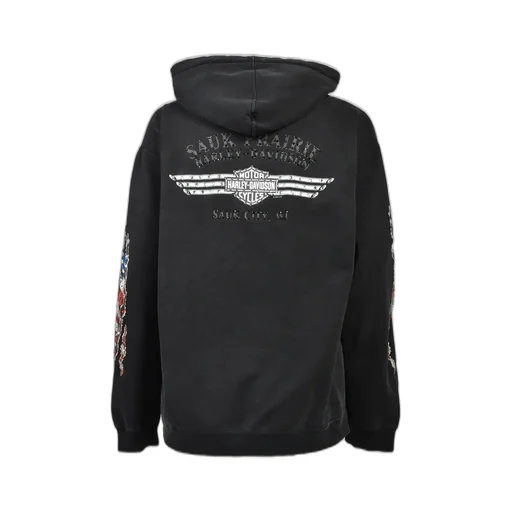 Sauk City,Wi Hoodie / Blk