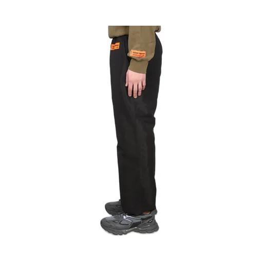 Heron Preston Logo Patch Wide Leg Pants