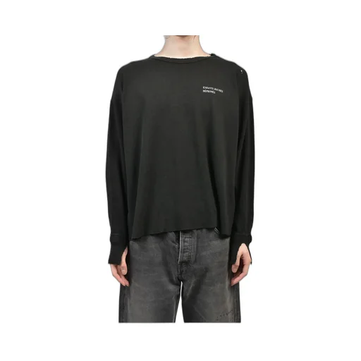 Classic Logo Distressed Thermal Ls / Cha