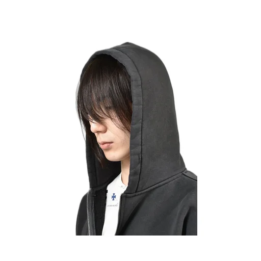 Never Wake Me Zip Hoodie / Blk