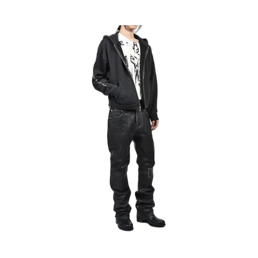 Never Wake Me Zip Hoodie / Blk