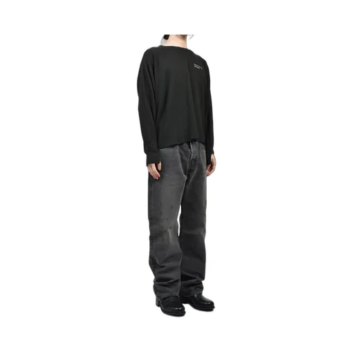 Classic Logo Distressed Thermal Ls / Cha