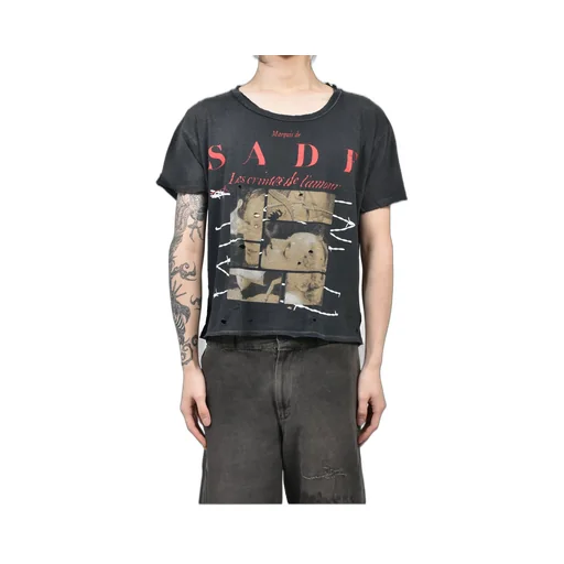 Les Crimes De L’Amour T-Shirt / Trashed Blk