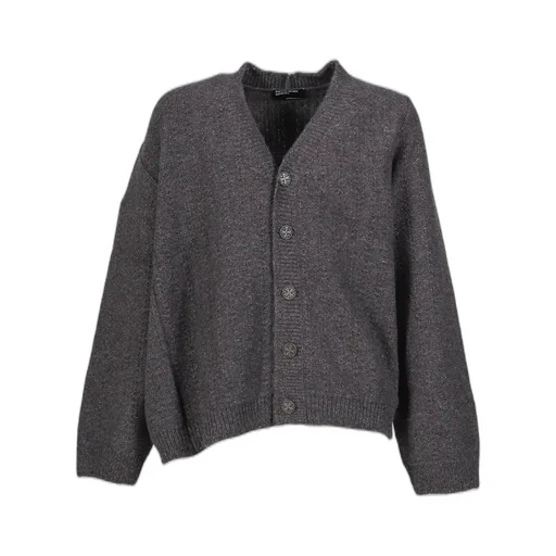 Asymmetrical Cardigan / Tweed Gry
