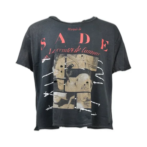 Les Crimes De L’Amour T-Shirt / Trashed Blk
