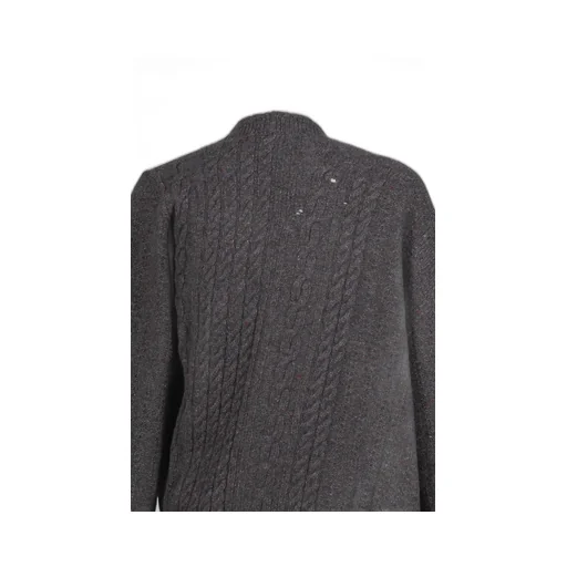 Asymmetrical Cardigan / Tweed Gry