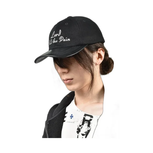 Lord Kill The Pain 6-Panel Hat / Blk