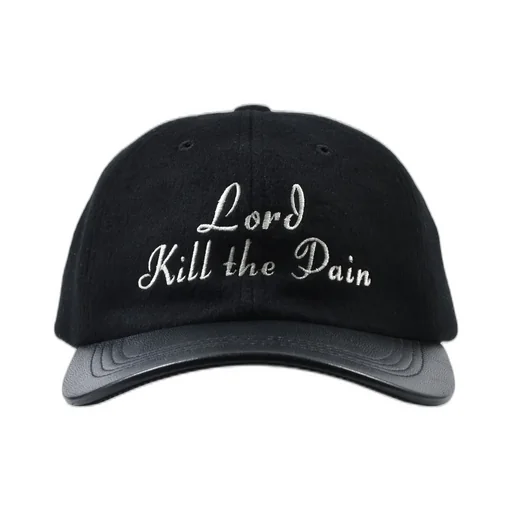 Lord Kill The Pain 6-Panel Hat / Blk