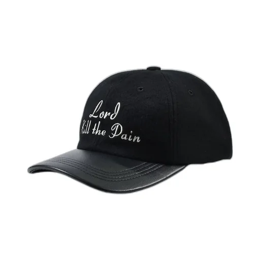 Lord Kill The Pain 6-Panel Hat / Blk