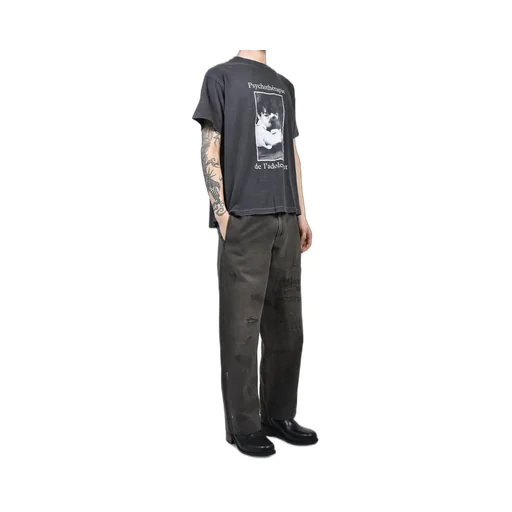 Psychoth_Rapie De L’Adolescent T-Shirt / Sun Faded Blk