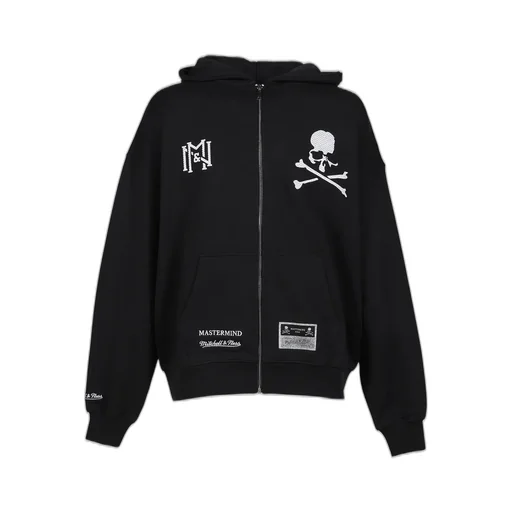 Th16968-Clbblck/Mastermindxm&N Zip Up Hoodie / Blk