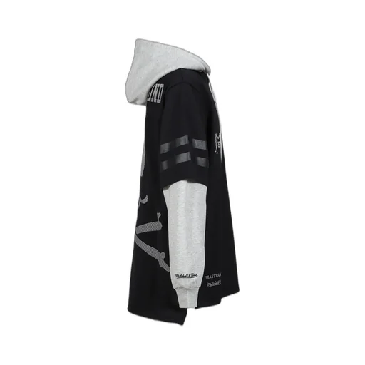 Jy16966-Clbblck/Mastermindxm&N Hooded Jersey / Blk