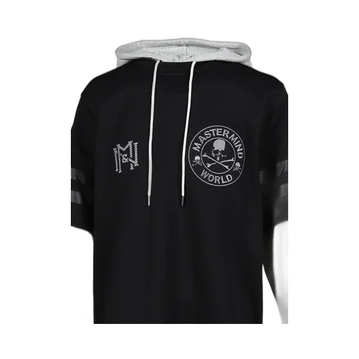 Jy16966-Clbblck/Mastermindxm&N Hooded Jersey / Blk