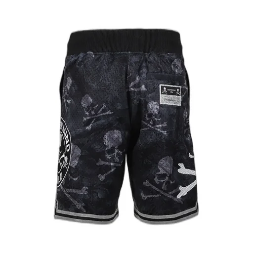 Bt16958-Clbblck/Mastermindxm&N Print Shorts / Blk