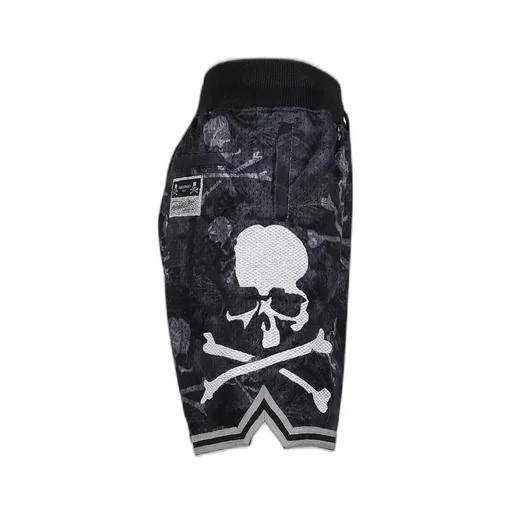 Bt16958-Clbblck/Mastermindxm&N Print Shorts / Blk