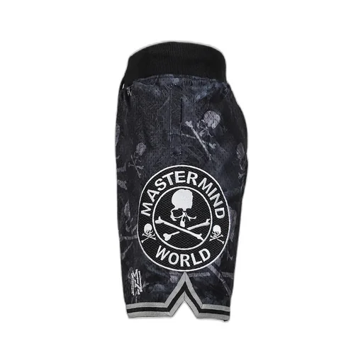 Bt16958-Clbblck/Mastermindxm&N Print Shorts / Blk