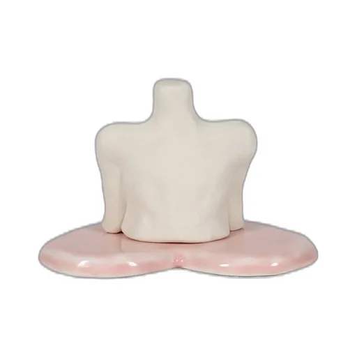 Bust Incense Holder / Wht