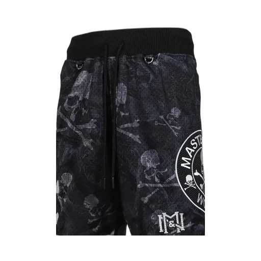 Bt16958-Clbblck/Mastermindxm&N Print Shorts / Blk