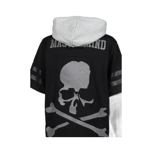 Jy16966-Clbblck/Mastermindxm&N Hooded Jersey / Blk