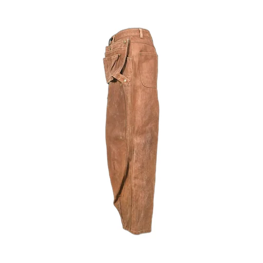 Hd Apron Painter Pant - Duck Canvas / Kakishibu Paint / Dk.Brw