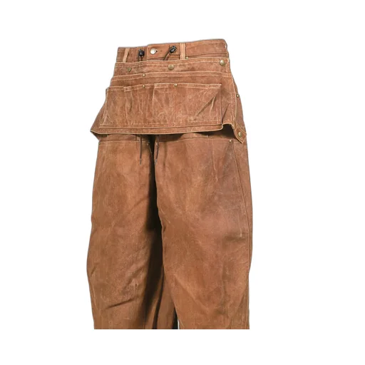 Hd Apron Painter Pant - Duck Canvas / Kakishibu Paint / Dk.Brw