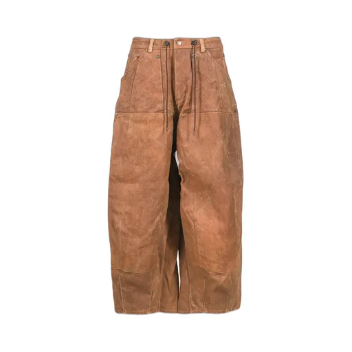 Hd Apron Painter Pant - Duck Canvas / Kakishibu Paint / Dk.Brw