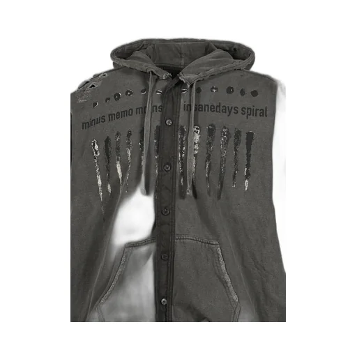 Bootleg Docking Shirt Hoodiedust Black / Dust Blk
