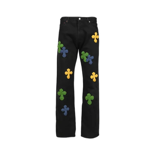 3D Cross Black Denim / Blk