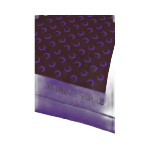 Moon Silk Scarf / Aubergine