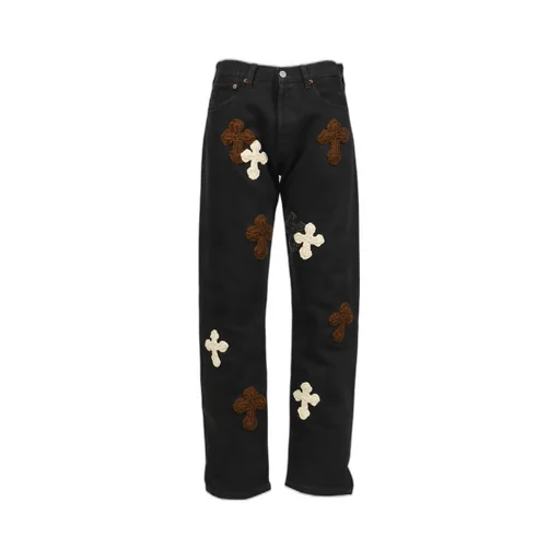 3D Cross Black Denim / Blk