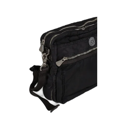 Super Nylon Simple Shoulder Bag / Blk
