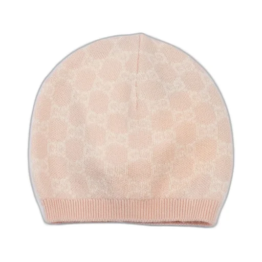Gucci Kids Gg Ribbed Beanie