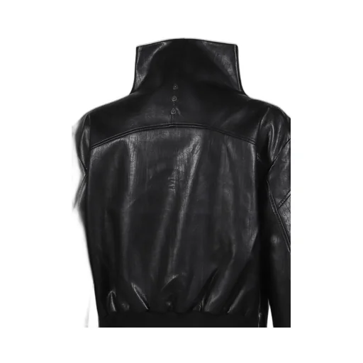 Nail Faux Leather Jacket / Blk
