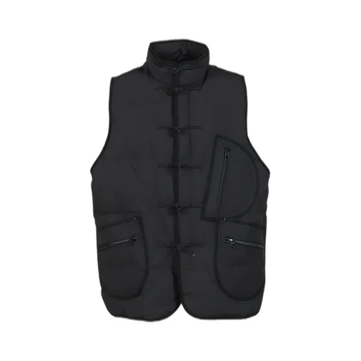 Weather Chinese Down Vest / Blk