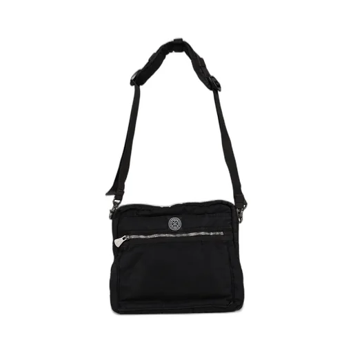 Super Nylon Simple Shoulder Bag / Blk