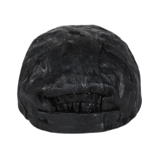 Hand Coated Horse Shoe Crab Cap / Oil Blk