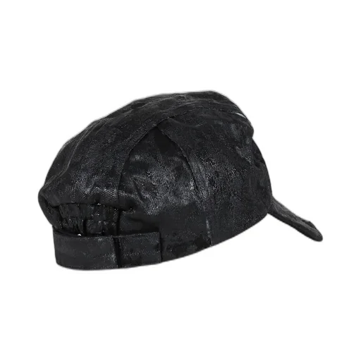 Hand Coated Horse Shoe Crab Cap / Oil Blk