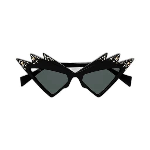 Gucci Eyewear Triangle Frame Sunglasses