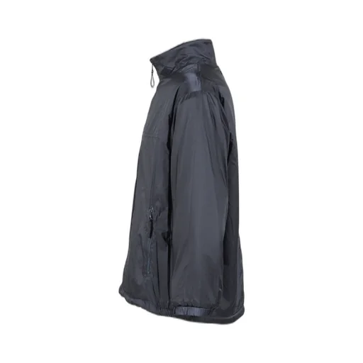Fleece Liner Nylon Zip Up Jacket / Weather Mj Connection / Blk