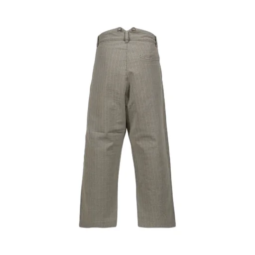 Faded Stripe Fatty Pants / Gry