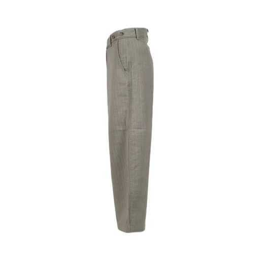 Faded Stripe Fatty Pants / Gry
