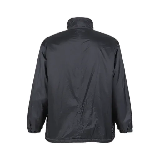 Fleece Liner Nylon Zip Up Jacket / Weather Mj Connection / Blk